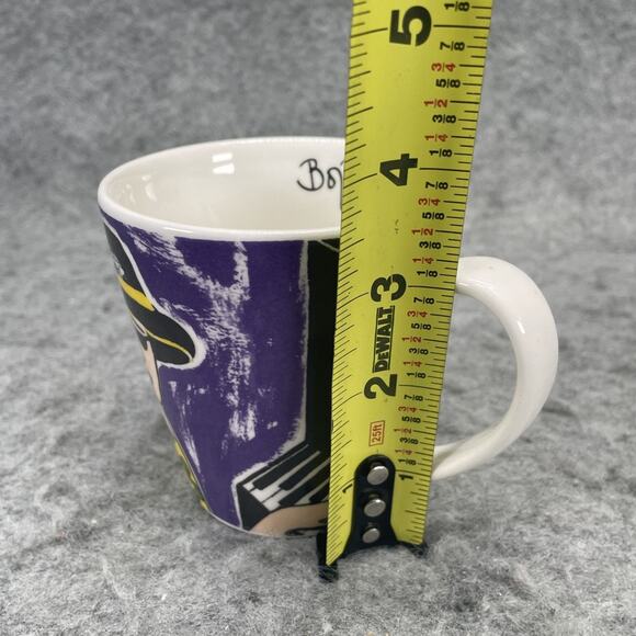 Bojanini Art Gallery Ceramic Mug Limited Edition Art Deco Piano Saxophone Music - Picture 5 of 6